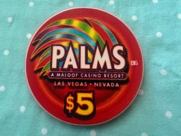 CASINO 🎰  1 CHIP 5$ US   bei Vegas  PALMS CASINO