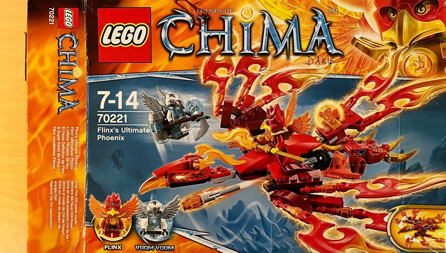Lego Baukästen: LEGO Chima 70221 - Flinx Ultimativer Phönix – Gebraucht aus Aarau von Doct8