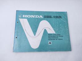 Honda XL 250 S Teilekatalog