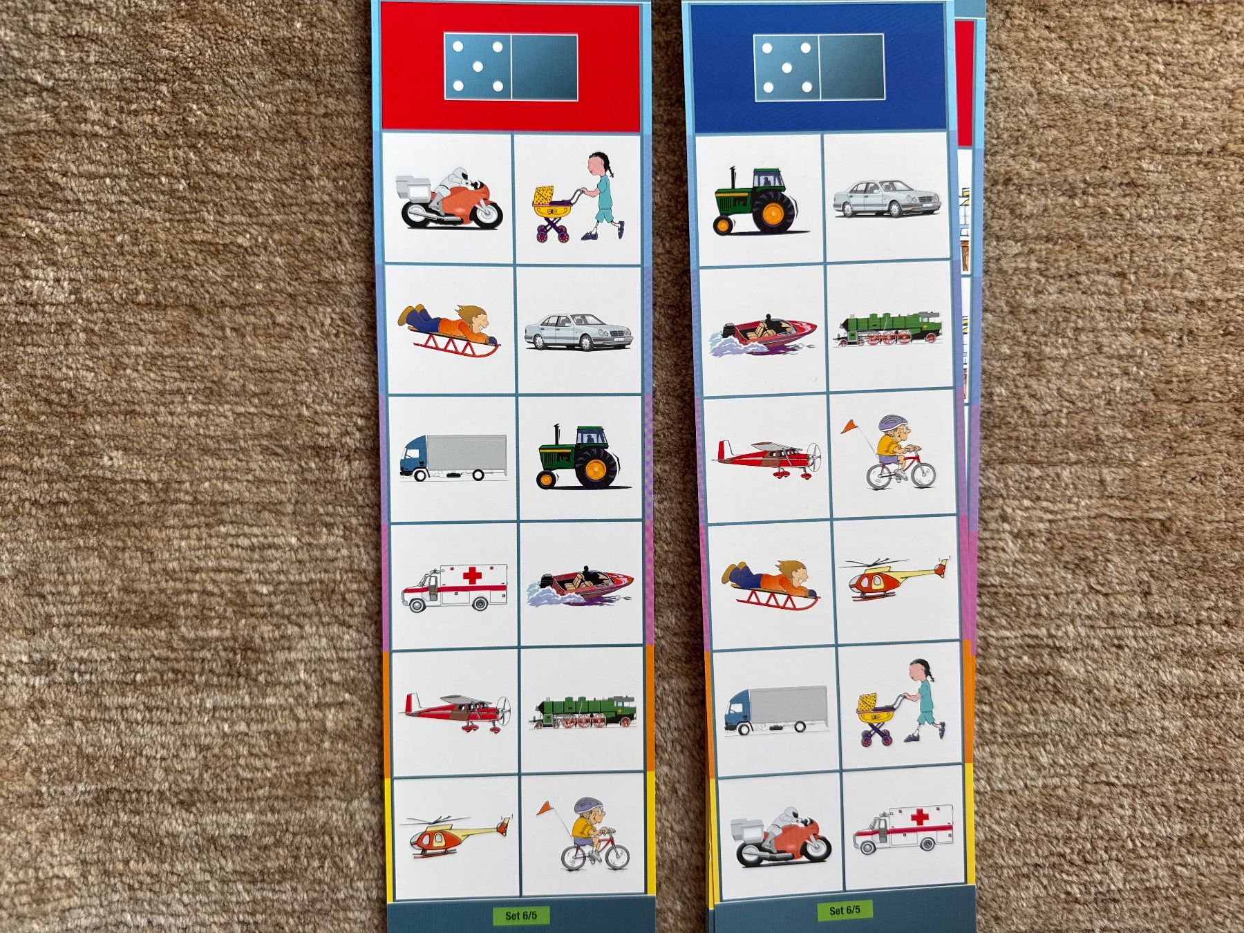 Giochi: Flocards  Set 6 -- ohne Schachtel – Usato da Aarau venduto da Kilauea 6