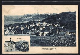 Oberegg, Das Hotel Bären, Ortsansicht g