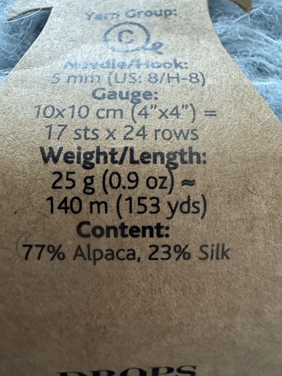 Wolle: Strickwolle Drops Alpaca Bouclé + Brushed Alpaca-Silk – Neu und originalverpackt aus Winterthur von sq2_q8mr 3