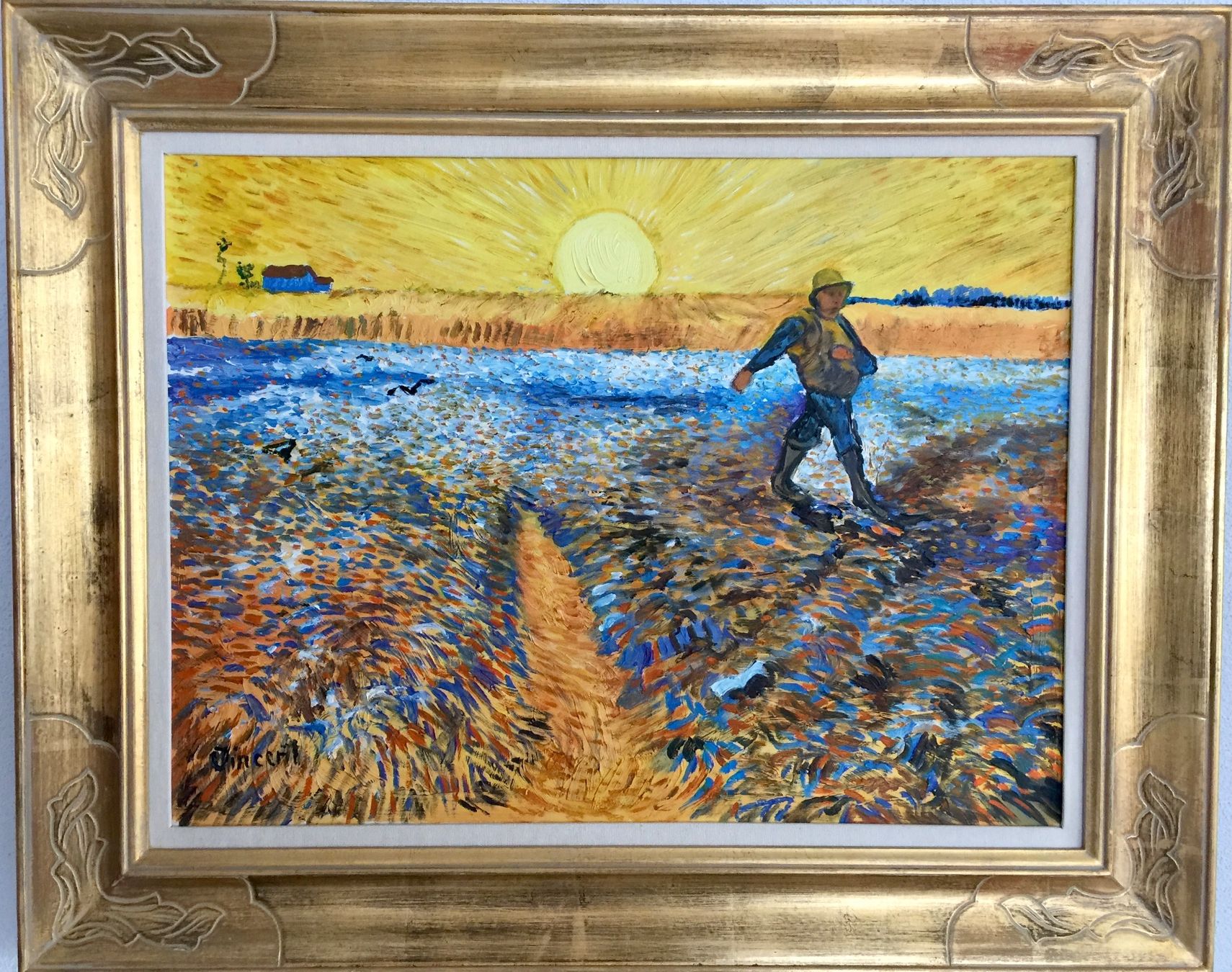Wunderschöne original Kopie: Der Sämann von Vincent Van Gogh (Gebraucht ...