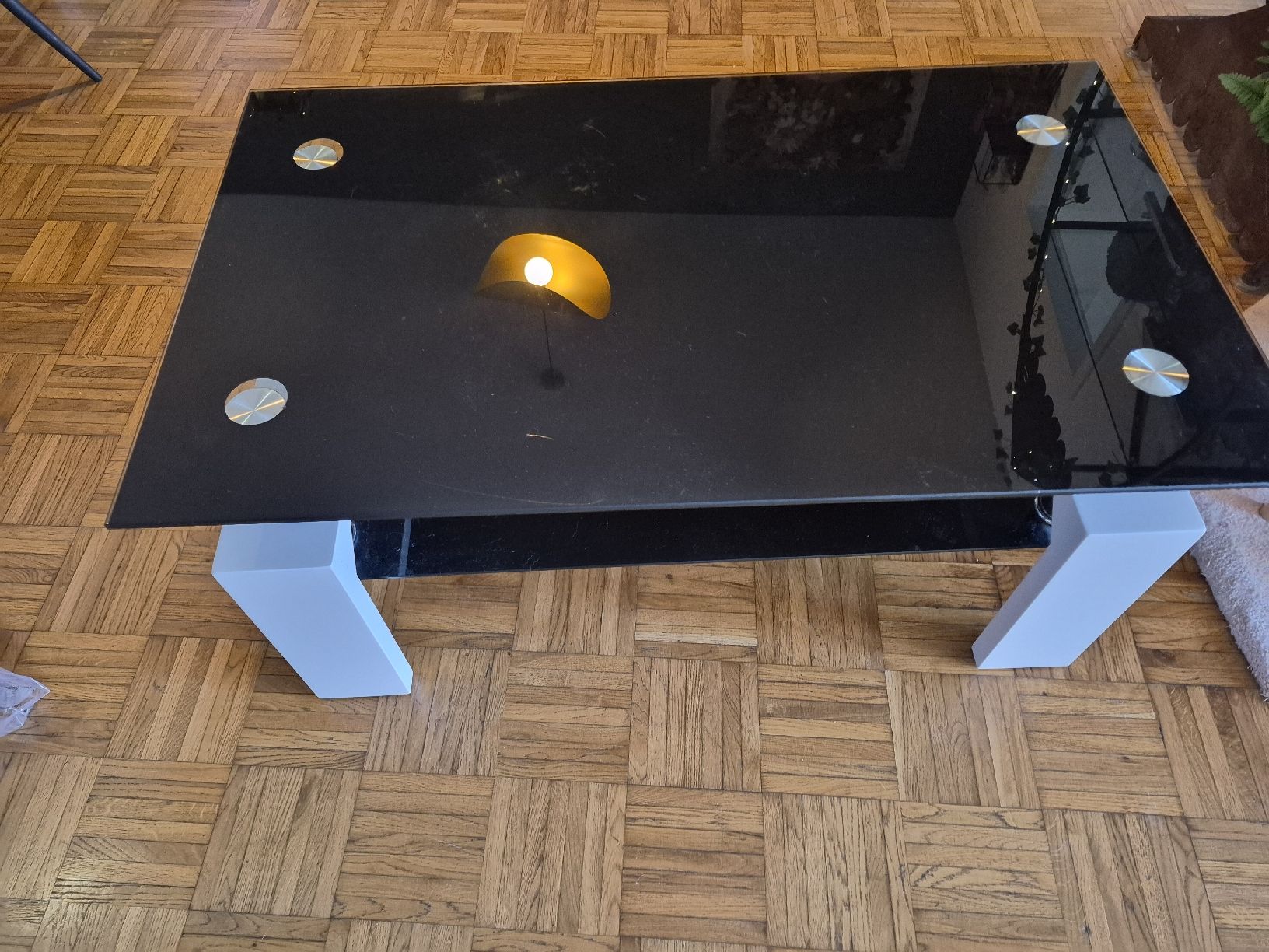Mobili TV: meuble télévision en verre – Usato da Genève venduto da Joelle64 1