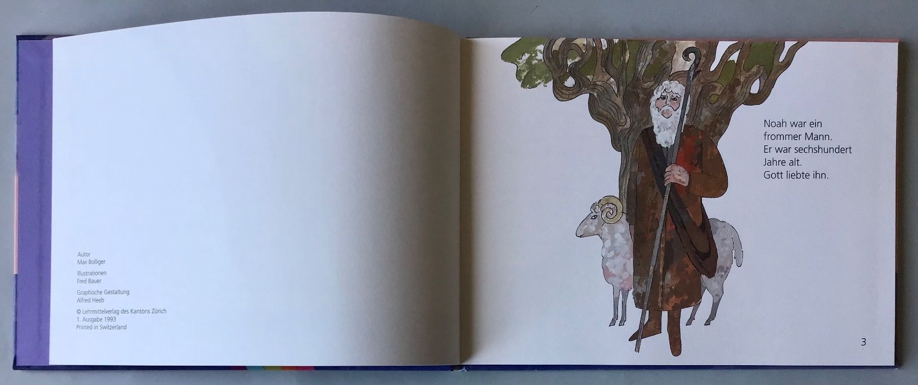 Bücher: Bilderbuch: Der Regenbogen - die Geschichte Noahs – Neu (gemäss Beschreibung) aus Bubendorf von  3