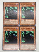 4 Yu-Gi-Oh! Karten "Aufforderung zum dunklen Schlaf" PSV