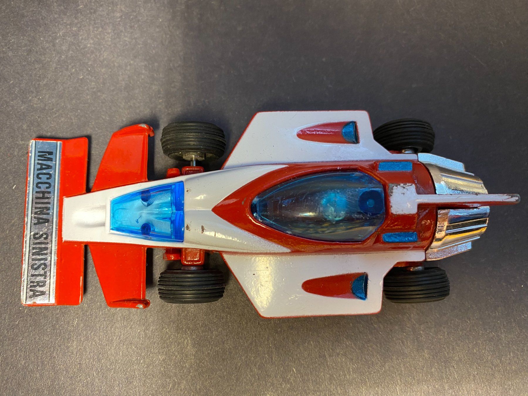 Bandai Spielzeuge: Macchina Sinistra - Supercar Gattiger - Taiwan – Gebraucht aus Spiez von Mlandcruiser 9