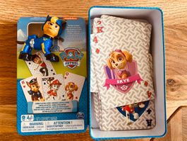 Paw Patrol Spielkarten-Set und Figur