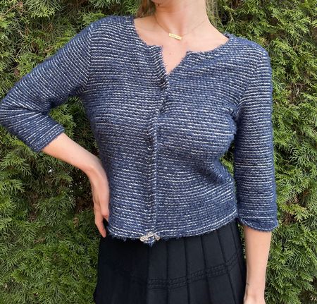 Gina Benotti  Jacquard giacca  -tg S/M-per primavera 👍