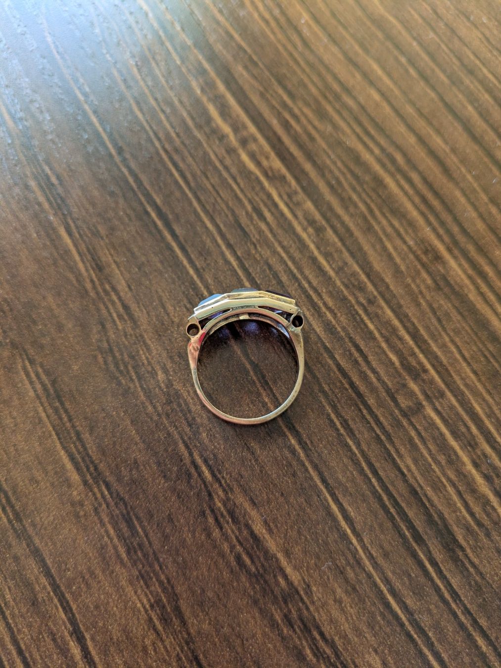 Anelli: Vergoldeter Silber Ring mit Amethyst, Ringgrösse 54 – Usato da Sarmenstorf venduto da Mino_1888 2