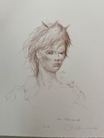 OTTO BACHMANN LITHOGRAPHIE SIGNIERT KÜNSTLERPROBE