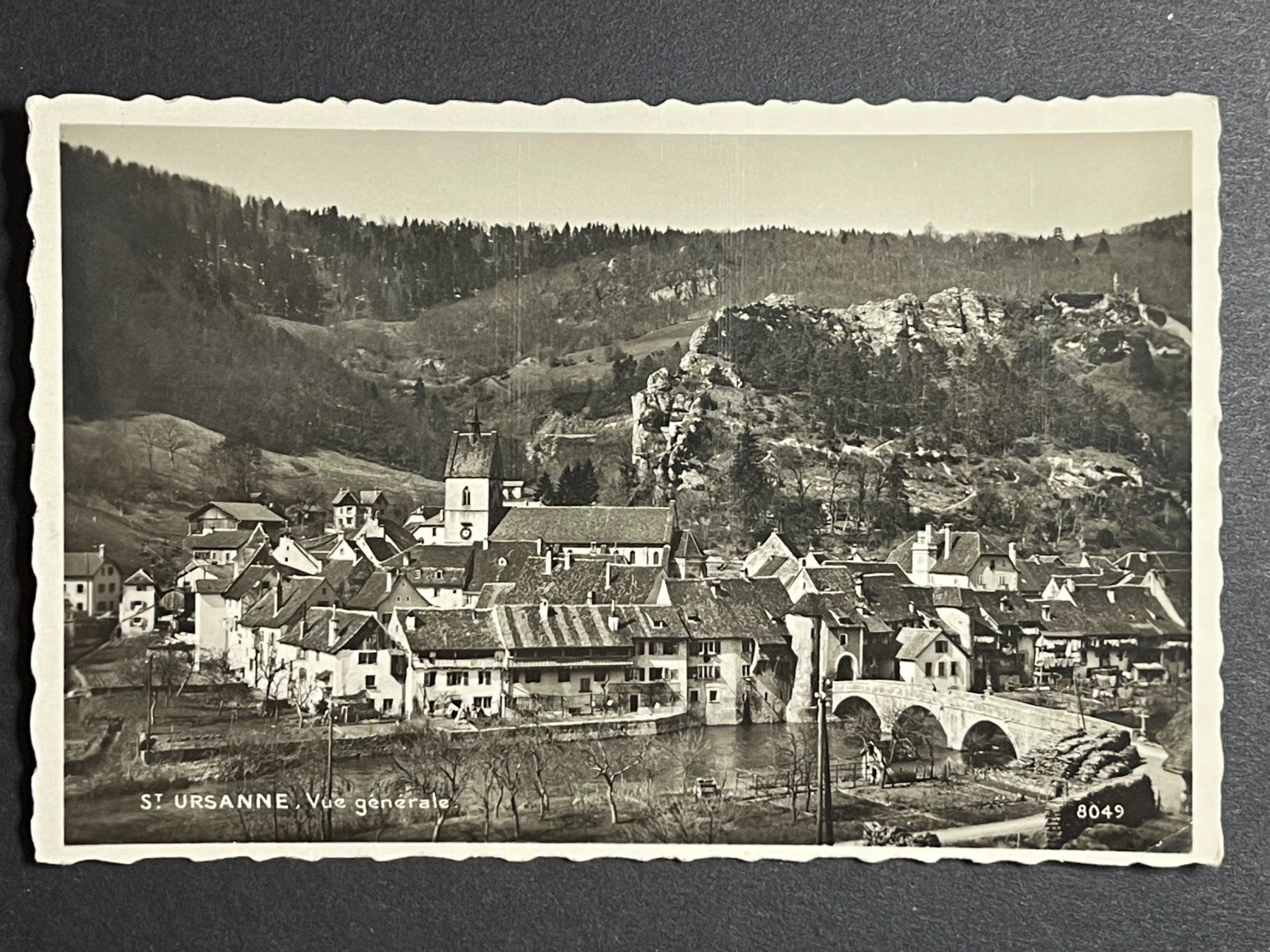 Ansichtskarten: St Ursanne – Gebraucht aus Steg VS von _vinci_