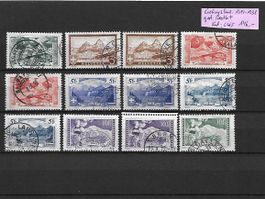 Gebirgslandsch. 1914 - 1931 gest. Restlot Kat: CHF 146.-