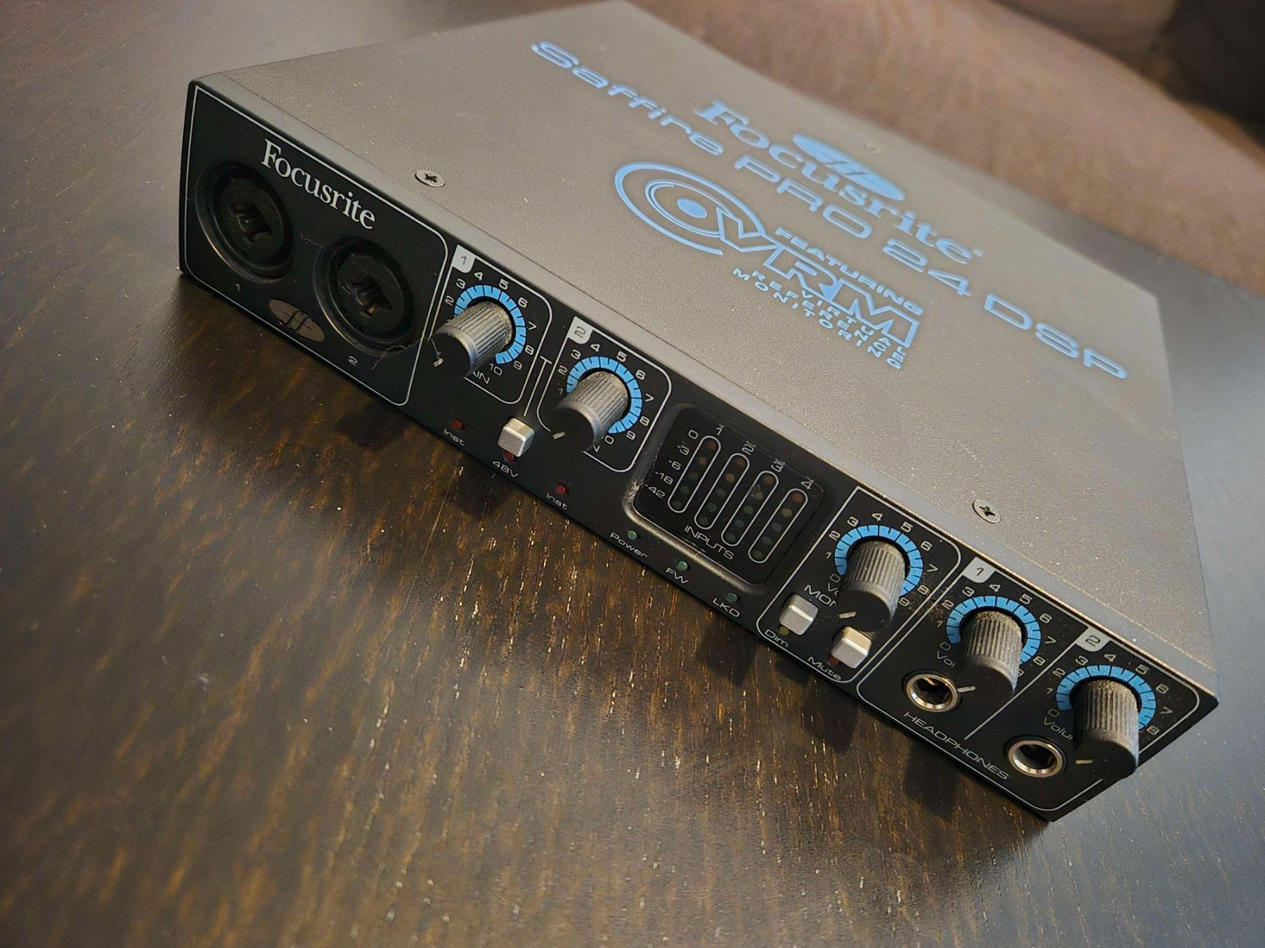 Focusrite Attrezzatura per studi di registrazione: Focusrite Saffire PRO 24 DSP – Usato da Zürich venduto da AerialZH