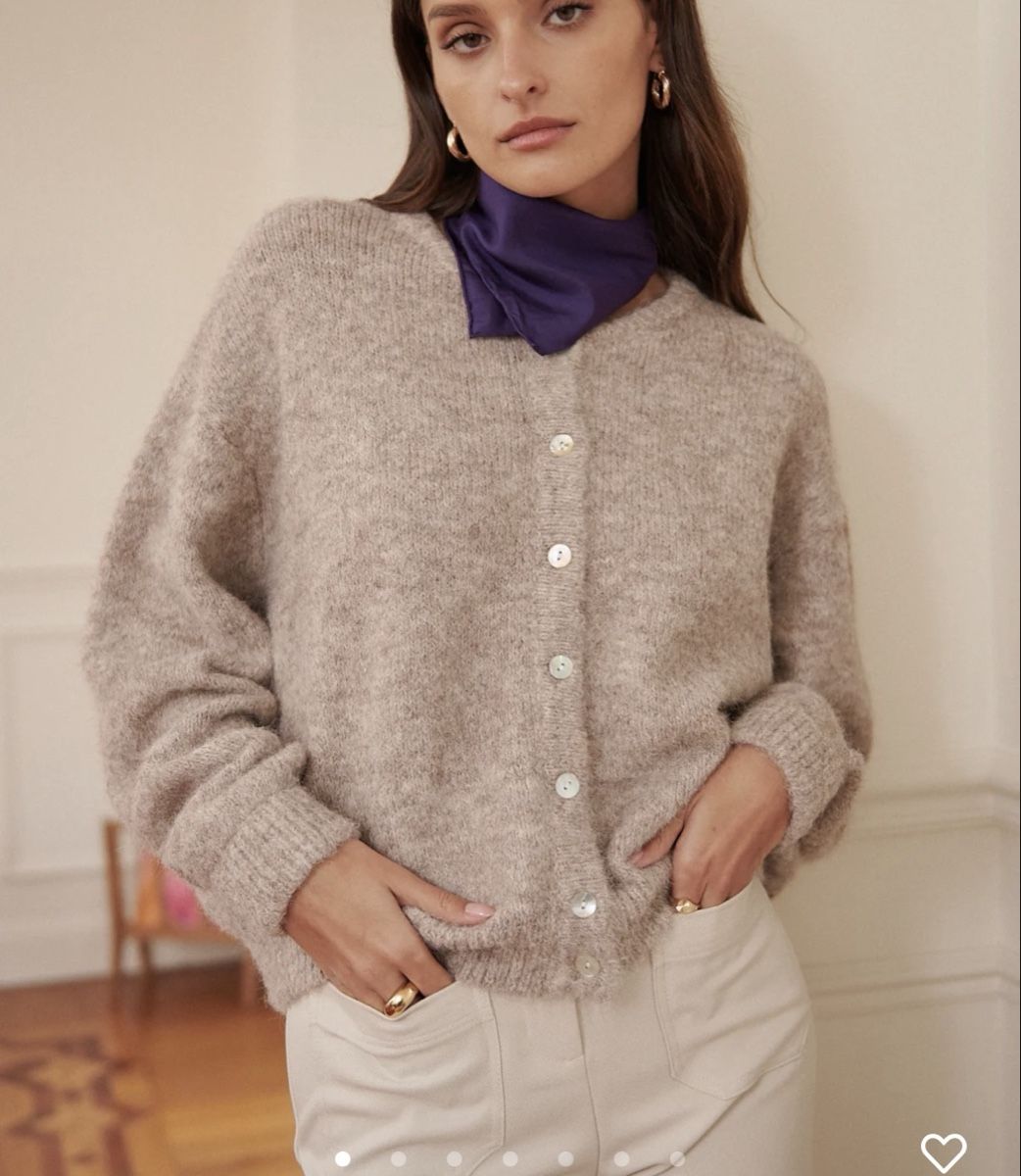 Maglioni & Felpe: Beige cardigan  – Usato da Zürich venduto da honeybunny91