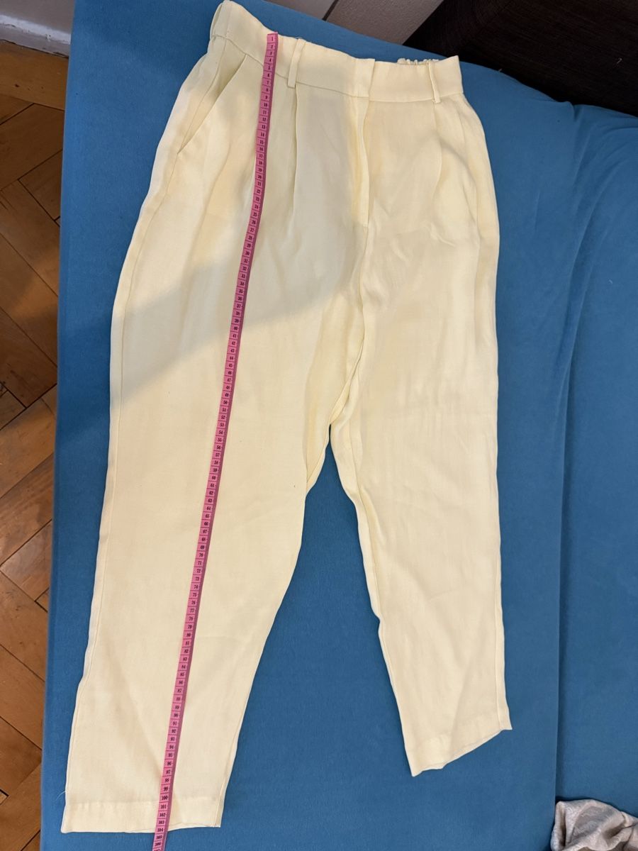 Promod Pantaloni: Pantalon jaune pastel – Nuovo e nell'imballaggio originale da Le Locle venduto da tchanatakoua 3
