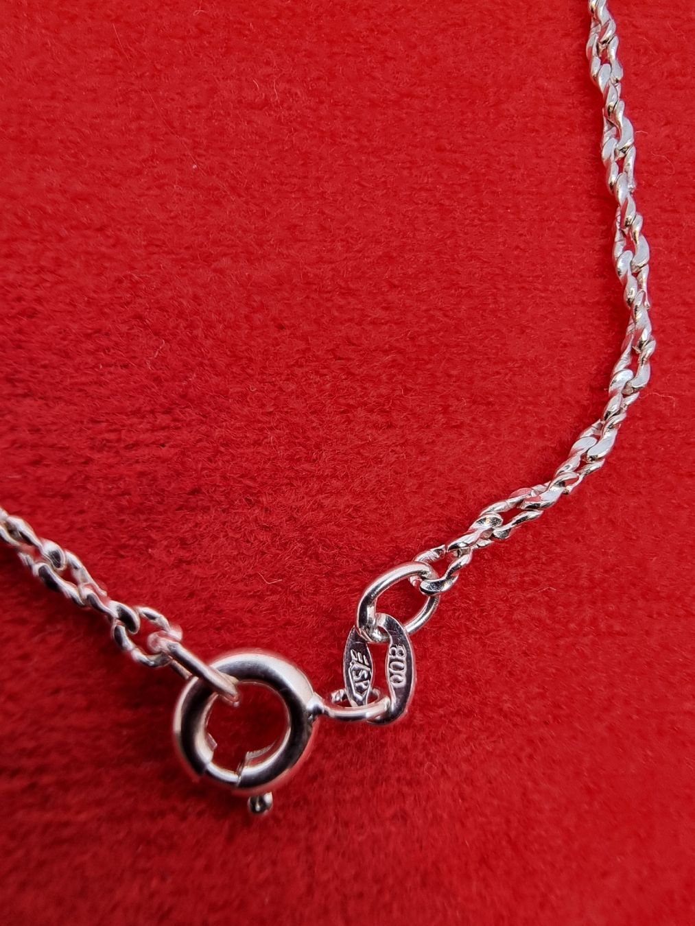 Catenine: Silberkette mit Herz Vintage – Usato da Helgisried venduto da zuegli.24 3