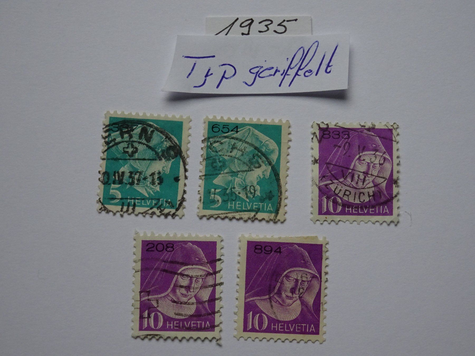 Tous les timbres: Porto 1935 geriffelt – D'occasion à Aadorf par Chnorli-Furz