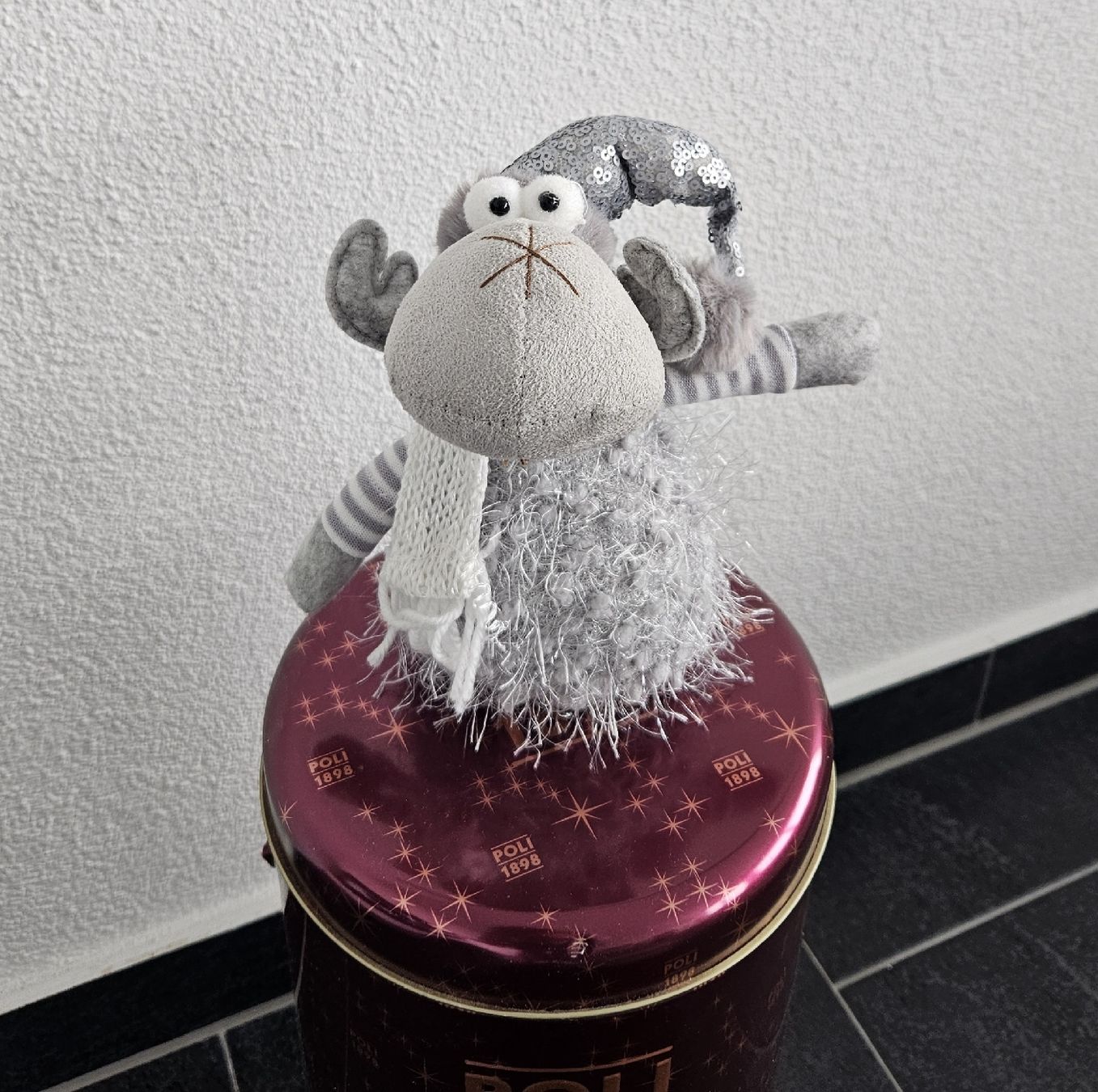 Tutte le decorazioni: Winterlicher POLI Elch Stofftier, ca. 30cm – Nuovo (secondo la descrizione) da Immensee venduto da MaFiFe94