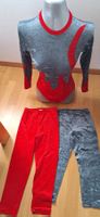 Ervy, justaucorps / Turnanzug, + leggins (2x), en velours
