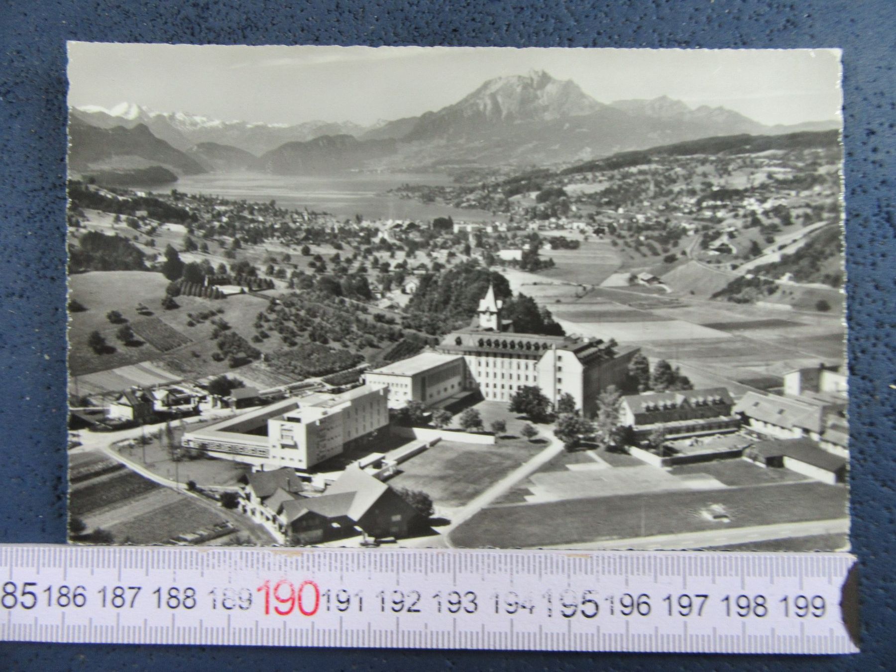 Ansichtskarten: IMMENSEE MUTTERHAUS UND GYMNASIUM MISSIONSHAUS BETHLEHEM SZ – Gebraucht aus Ettingen von Hausi4711