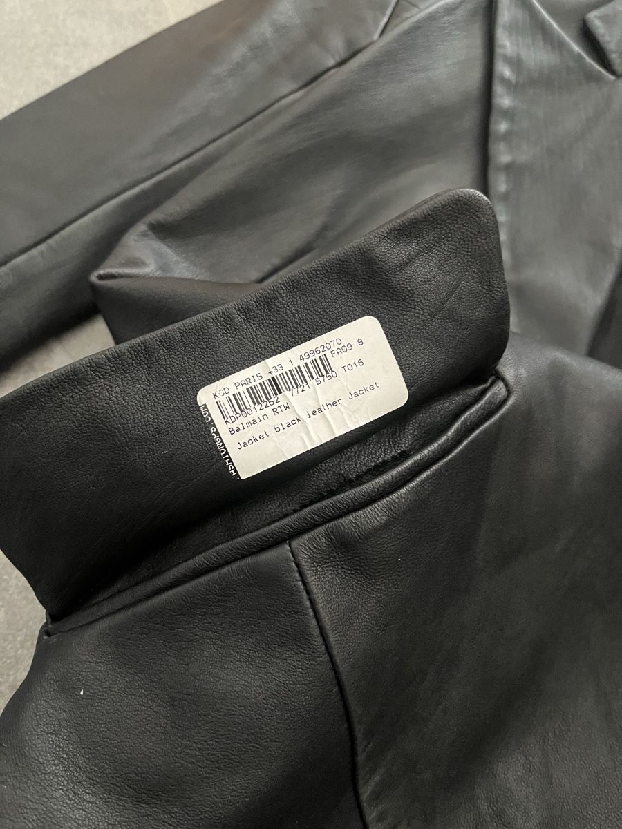 Balmain Giacche: Balmain Vintage Leder Blazer – Usato da Zürich venduto da aaaaaaaaa00 8