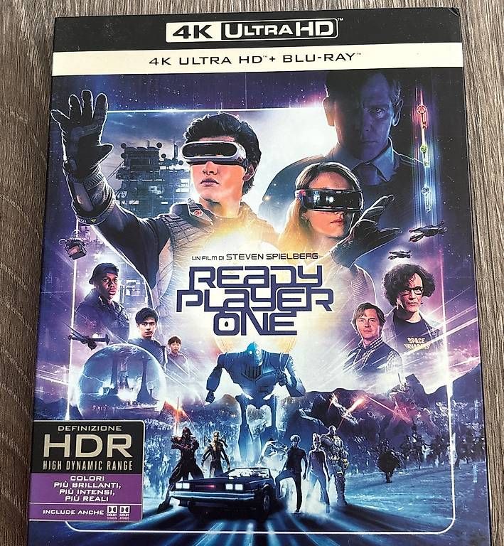 Alle DVDs: Ready Player One 4K UHD Bluray  – Gebraucht aus Winterthur von Geilotime