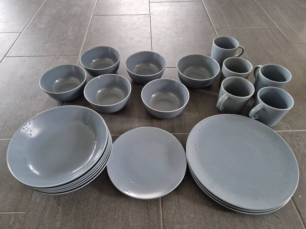 Geschirr Set 62 Teilig Ikea
