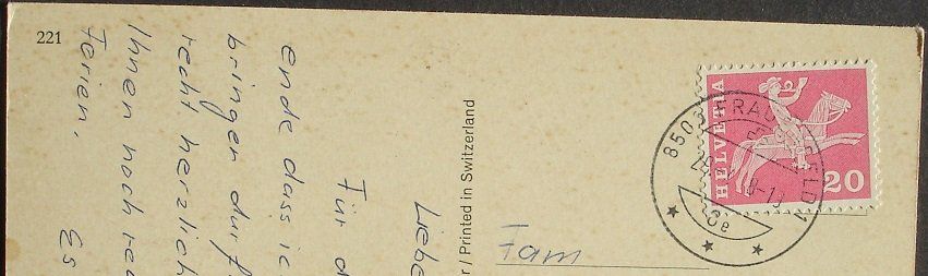 Ansichtskarten: FRAUENFELD – Gebraucht aus Jona von philajona 1