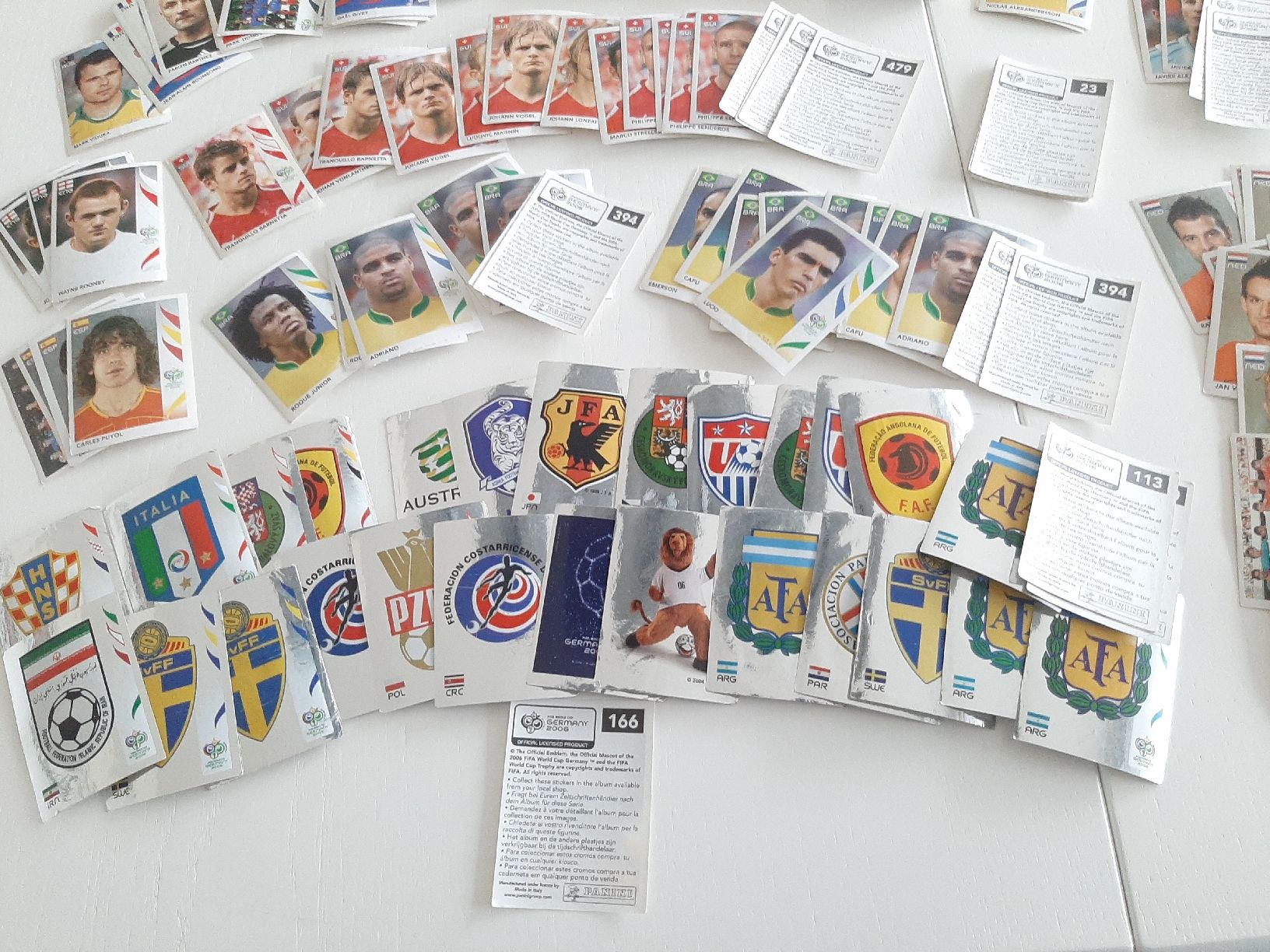 Panini Sammelbilder & Trading cards: Panini WM 2006 Sticker c.a.300-340 Stk. – Gebraucht aus Cham von Paniniworld 3