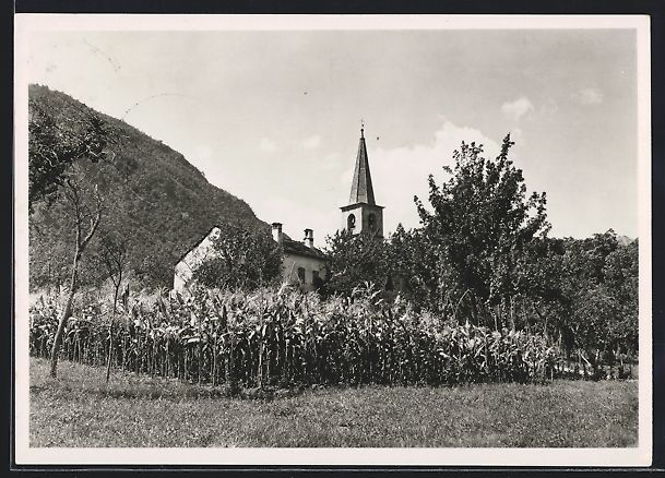 Cartes postales: AK Arcegno, Kirche, 1946 – D'occasion à Berlin par bartko-reher