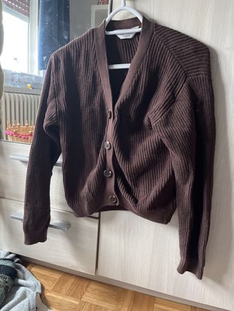 H&M Strickjacke, Grösse 164, Top Zustand, Braun, Herbst 🍂