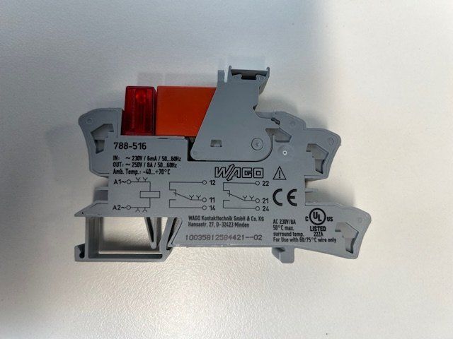 Wago Composants électroniques: Stecksockel mit Relais WAGO – Neuf (Voir description) à Romanshorn par Elektrobau-Arbon 1