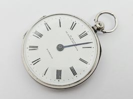 H. Macrae London Antiker Schrittzähler Silber