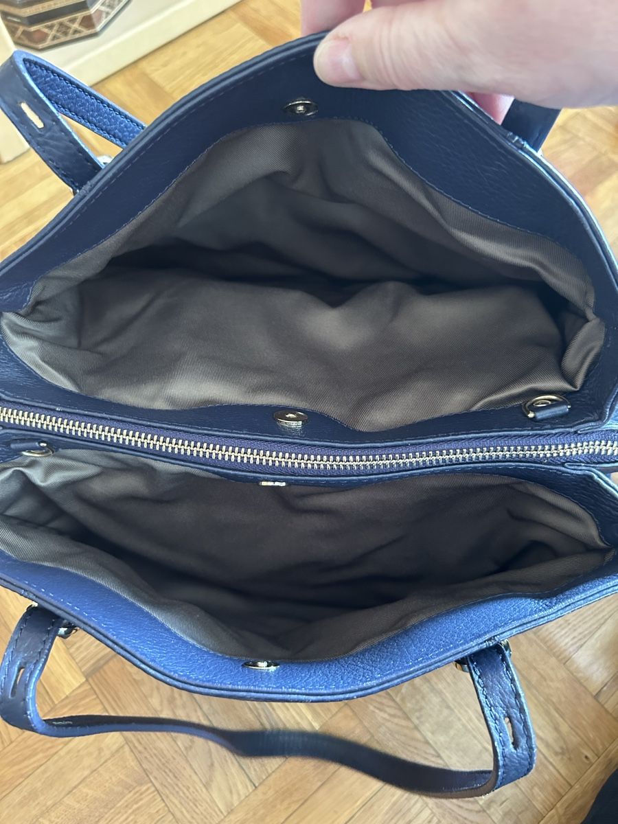 Borse da donna: Sac à main Le Tanneur Capucine Bleu – Usato da Vufflens-la-Ville venduto da newlifegva 6