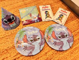 Lilo & Stitch Party Set Teller,Girlanden,Hüte