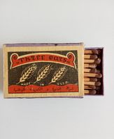 Schachtel Streichhölzer UDSSR Vintage, Holz, Neu