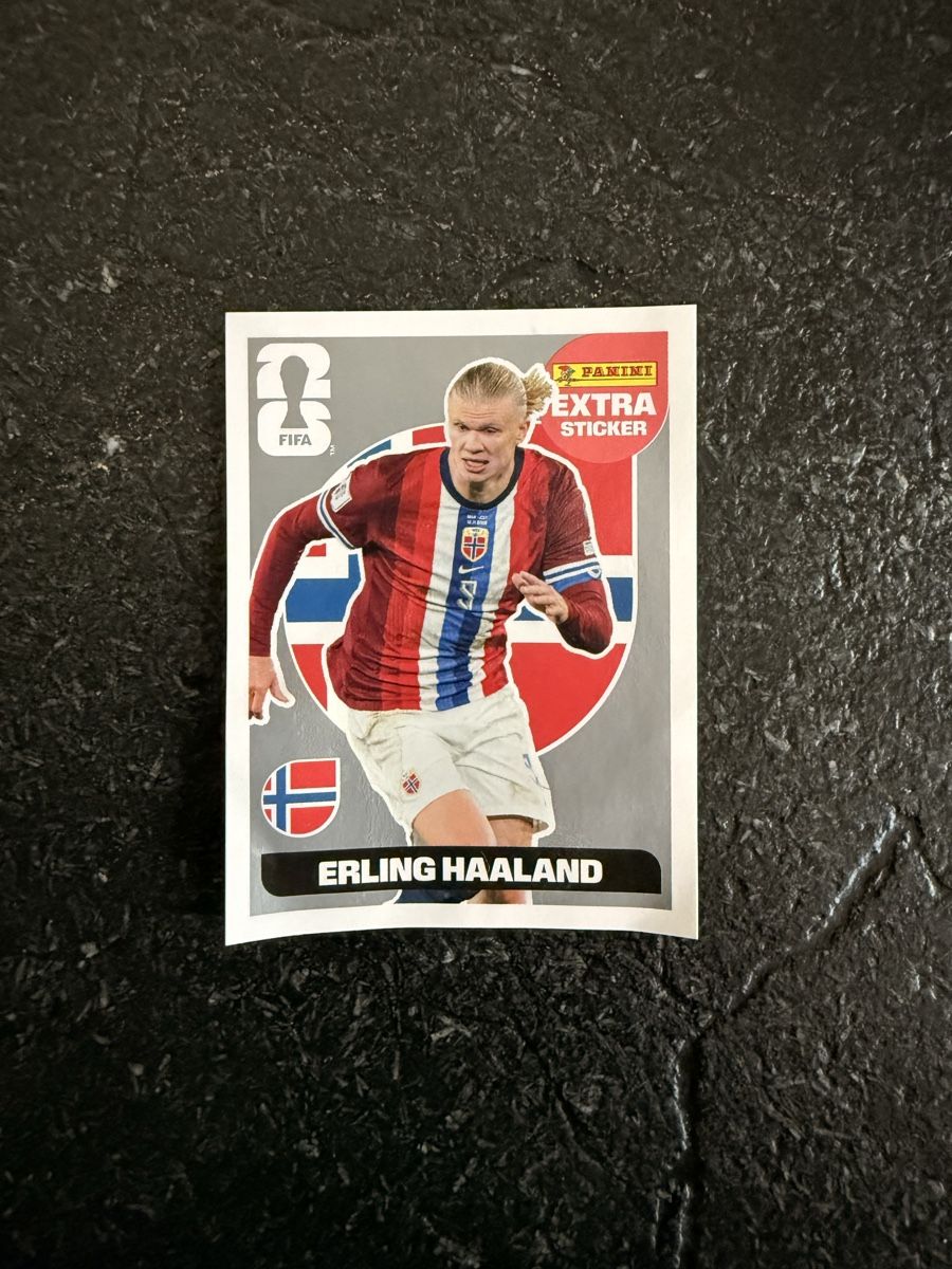 Panini Carte collezionabili: Panini Extra Sticker - Erling Haaland Silver – Nuovo (secondo la descrizione) da Grandson venduto da vik9