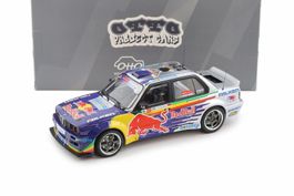 BMW E30 V8 Drift Car Red Bull blue 2023 OttoMobile 1/18 NEU