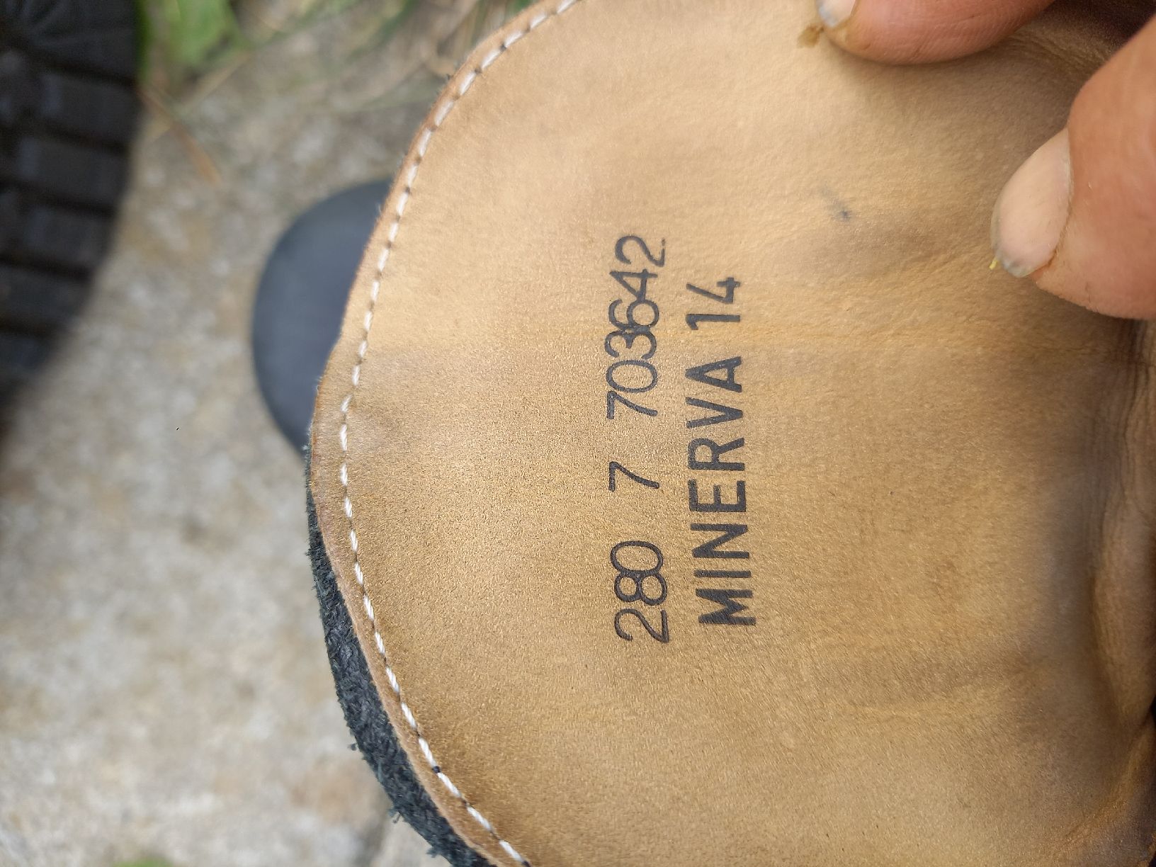 Minerva Scarpe da uomo: Kampfstiefel Minerva 280/7 gebraucht – Usato da Galgenen venduto da Allerlei8854 4