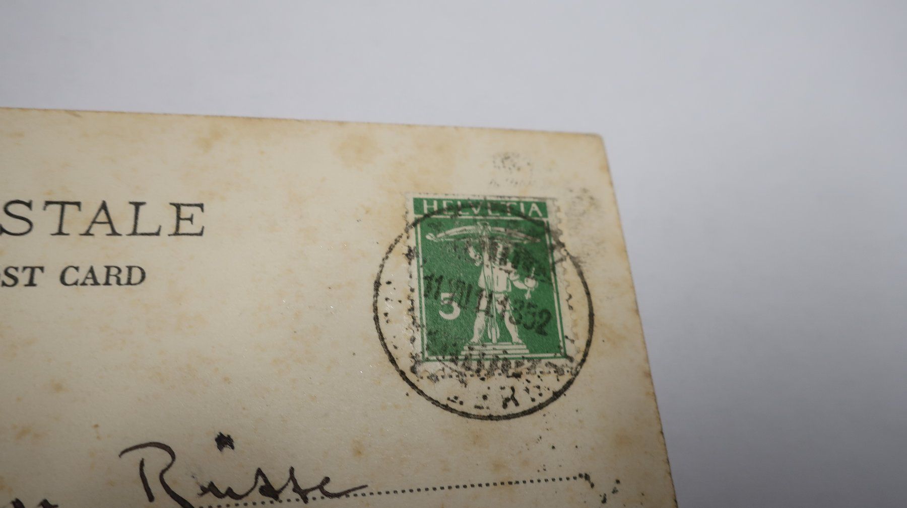 Cartoline postali: Stalden L'église 1911 – Usato da Cormoret venduto da Pascalll2001 5