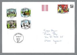 FDC 2006 AUF GS, Z/1198-1201, ET-0 BASEL, NICHT HÄUFIG!