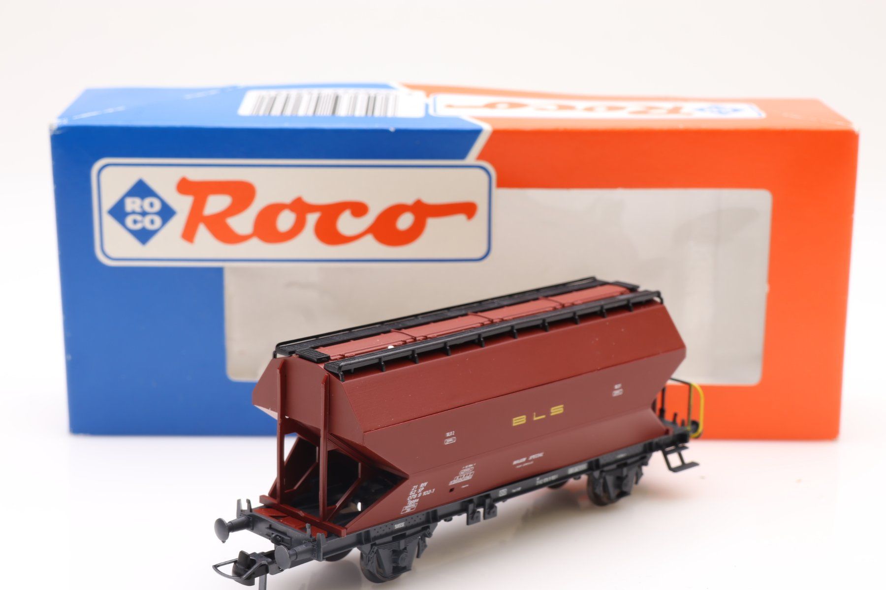 Roco Modellini di ferrovie: Roco 46245 BLS Getreidewagen – Nuovo (secondo la descrizione) da Ried (Muotathal) venduto da Modellbahn.swiss