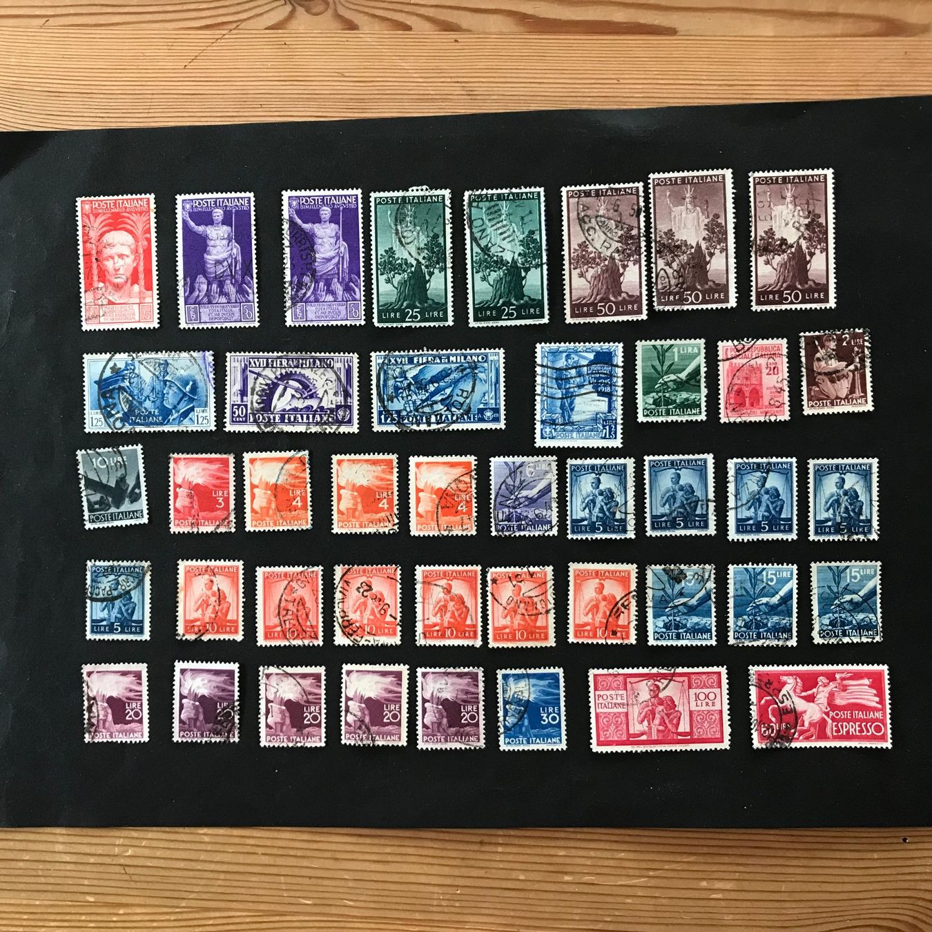 Alle Briefmarken: ITALIEN: kleine Sammlung 1863 - 1955, gest. – Gebraucht aus Uitikon Waldegg von Gooddeal05 3