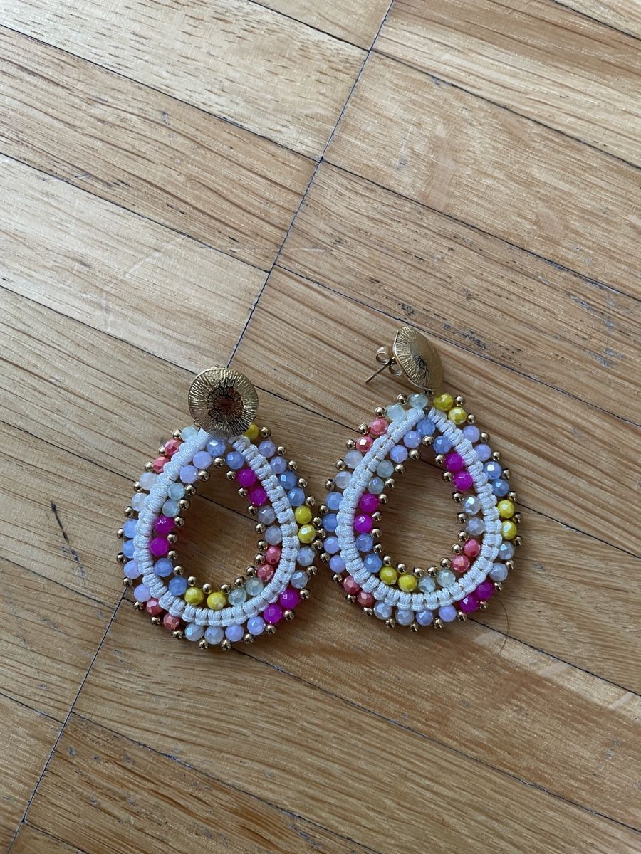 Orecchini pendenti & Orecchini a lobo: Summer Boho Beaded Teardrop Earrings – Nuovo (secondo la descrizione) da Neuchatel venduto da shi_9fzw 1