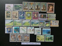 FL 2005 Jahr postfrisch, Frankaturgültg