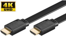 15M HDMI 4k Kabel  Flachkabel High 3D E
