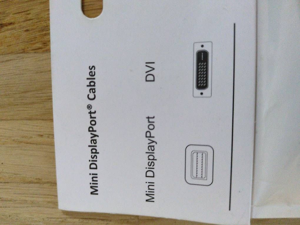 Cavi: Câble 2m Mini DisplayPort to DVI – Usato da Granges (Veveyse) venduto da FlorianDe 1