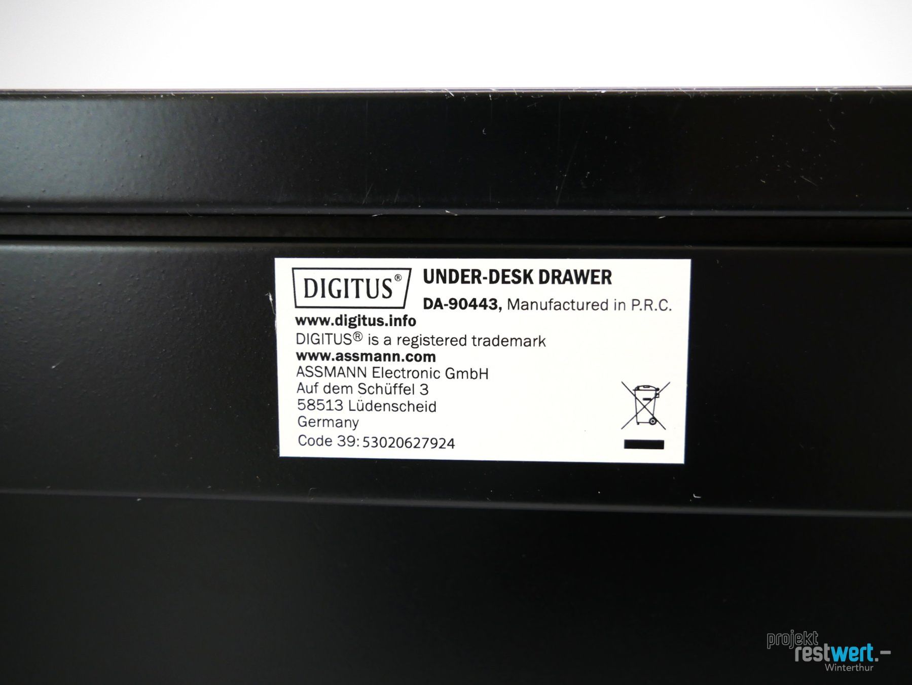 Racks & Cavalletti: DIGITUS Unterbauschublade – Nuovo (secondo la descrizione) da Winterthur venduto da Restwert_Winterthur 5