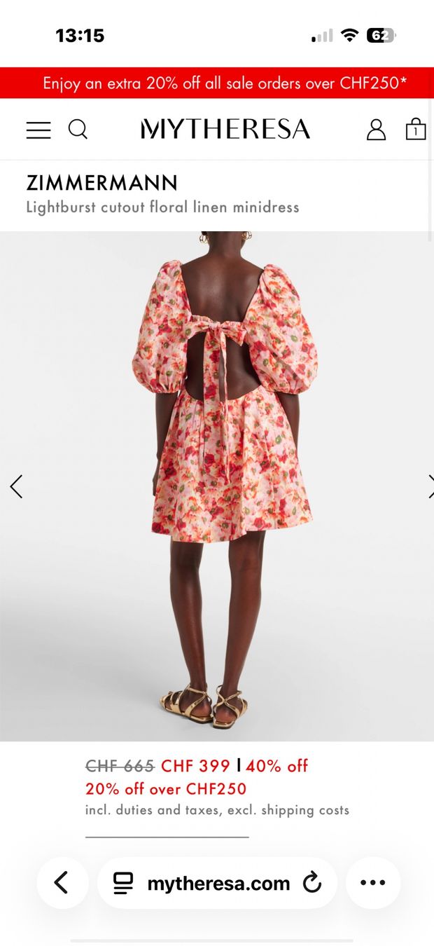 Zimmermann Vestiti: Zimmerman dress – Nuovo e nell'imballaggio originale da Paradiso venduto da Under_sun 4